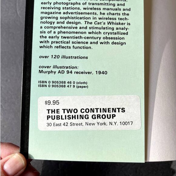 Vintage Paperback The Cat's Whisker Jonathan Hill 1978 - Picture 5 of 7